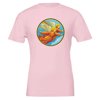 Two Flying Angels Medallion T-Shirt - view 6