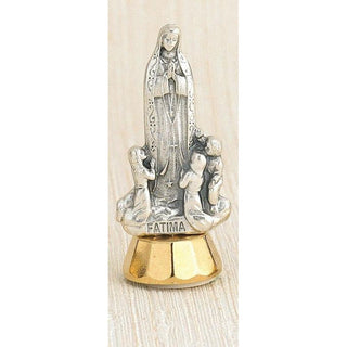 6-pack - Lady of Fatima Adhesive 3 inch Mini Statue