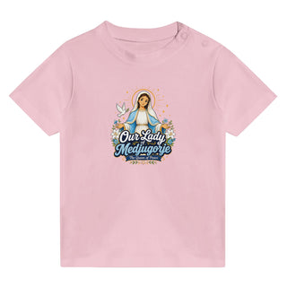Our Lady of Medjugorje Queen of Peace Baby T-Shirt - view 3