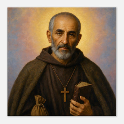 St. Vitalis of Gaza - Devotional Canvas