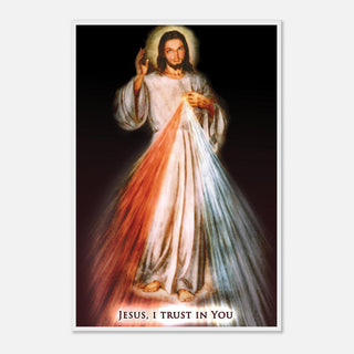 'Jesus, I Trust in You' Divine Mercy Framed Print - view 18