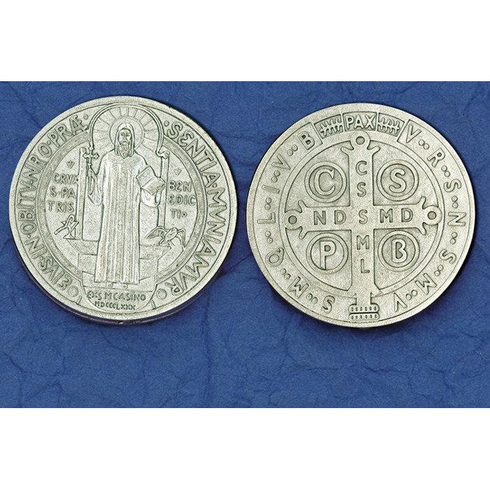 Catholic Tokens St Benedict Italian Token Bulk | Catholic Shop – CatholicShop.com