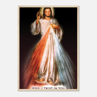 'Jesus, I Trust in You' Divine Mercy Framed Print - view 21