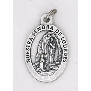 Bulk Senora de Lourdes Premium Spanish Medals