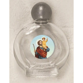Bulk Saint Christopher Holy Water Bottle