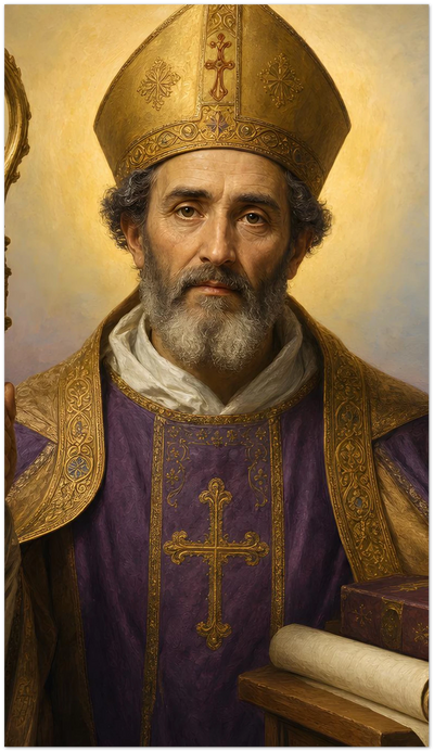 St. Germanus of Auxerre Holy Cards