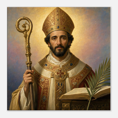 St. Leander of Seville - Devotional Canvas