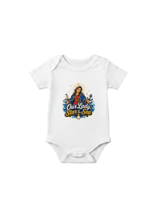 Our Lady Star of the Sea Baby Onesie