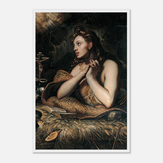 Penitent Magdalene by Tintoretto Framed Print - view 16