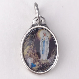 Bulk Our Lady of Lourdes Epoxy Bracelet Medals