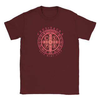St. Benedict Medal Cross Gradient T-Shirt - view 7