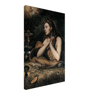 Penitent Magdalene by Tintoretto Canvas Print - view 5