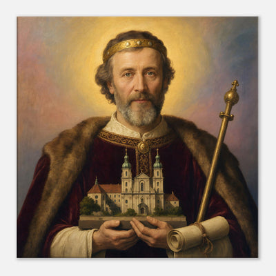 St. Leopold III - Devotional Canvas