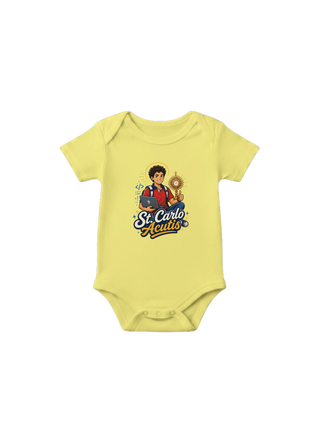 St. Carlo Acutis Baby Onesie - view 4