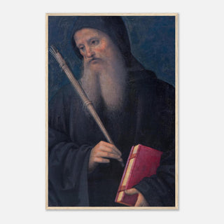 St. Benedict Portrait Framed Print - view 11