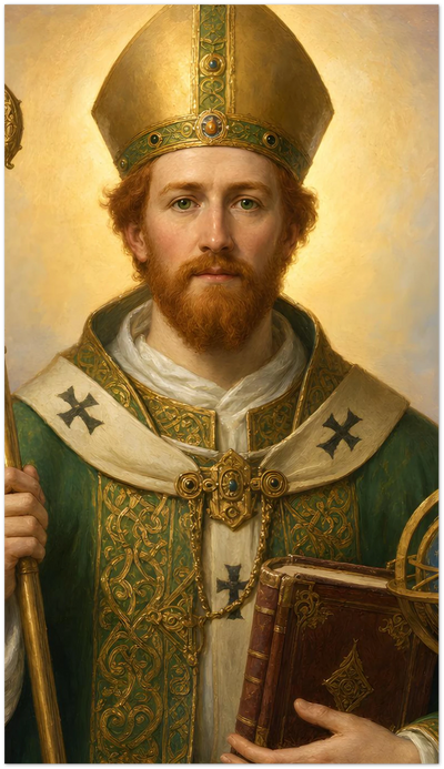 St. Virgil of Salzburg Holy Cards