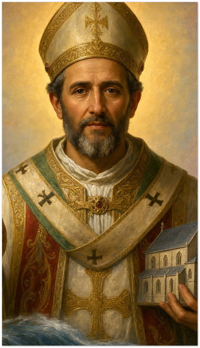 St. Donatian of Reims Holy Cards