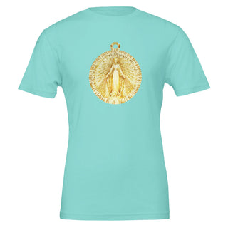 Gold Miraculous Medal T-Shirt - view 2