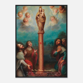 Our Lady Appearing to St. James Framed Print - view 14