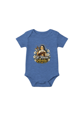 St. Teresa of Avila Baby Onesie - view 7