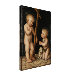 Christ Child and Infant St. John Canvas Print - view 3