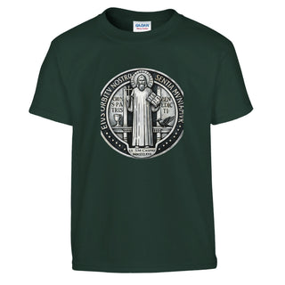 St. Benedict Medal Kids T-Shirt - view 2