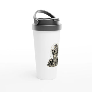 Stella Maris Vintage Black and Cream Travel Mug - view 2