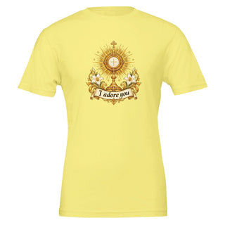 'I Adore You' Gold Monstrance T-Shirt