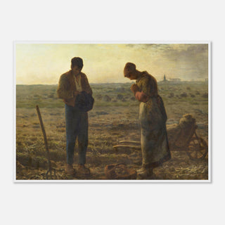 The Angelus by Millet Framed Print