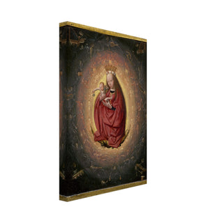 Madonna and Child with Seraphim Canvas Print - view 4