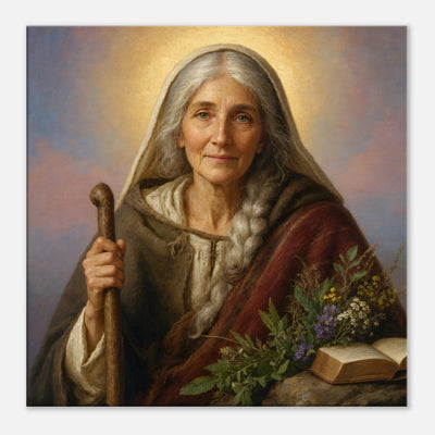 St. Kentigerna - Devotional Canvas