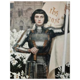 St. Joan of Arc by Albert Lynch Matte Poster - view 5