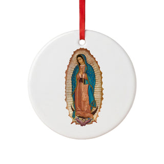 Our Lady of Guadalupe Ceramic Ornament