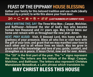 Epiphany House Blessing