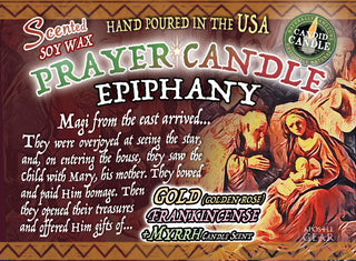 Scented Prayer Candle for Epiphany
