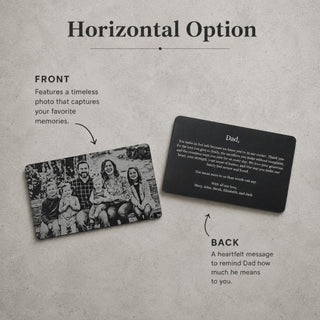 Custom Family Photo Wallet Card