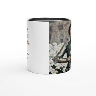 St. Joan of Arc 11 oz Mug with Color Inside - view 2