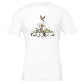 'Pax et Bonum' Cross T-Shirt - view 7