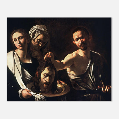 Salome with the Head of John the Baptist Poster