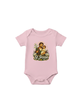 St. Joseph and Baby Jesus Baby Onesie - view 6