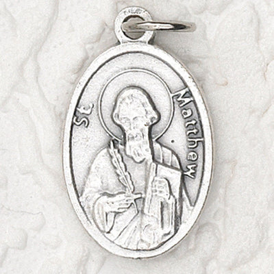 25-Pack - Oxidized Pendant- St Matthew