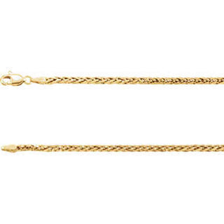 18-inch Wheat Chain with Lobster - 14K Yellow Gold