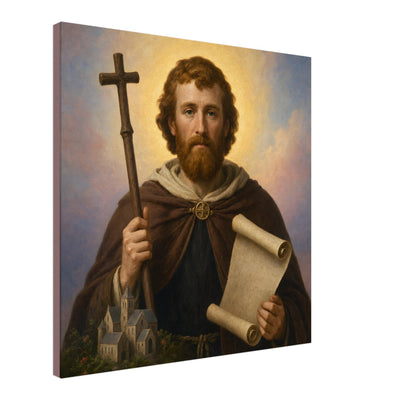 St. Ultan of Fosses - Devotional Canvas