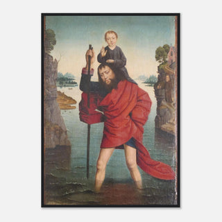 St. Christopher and the Christ Child Framed Print - view 14