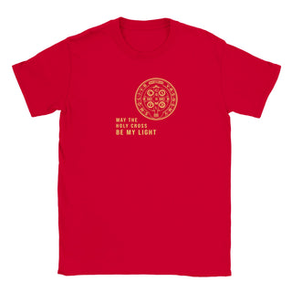 St. Benedict 'May the Holy Cross Be My Light' T-Shirt