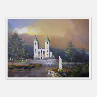 St. James Church Medjugorje Framed Print - view 7