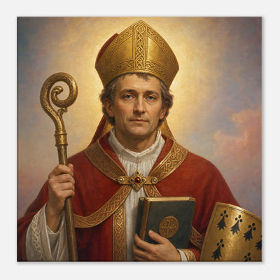 St. William of Saint-Brieuc - Devotional Canvas