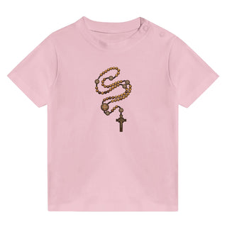 Wooden Rosary Baby T-Shirt - view 3