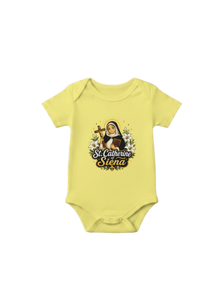 St. Catherine of Siena Baby Onesie - view 4