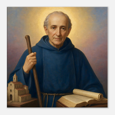St. Sylvester Gozzolini - Devotional Canvas